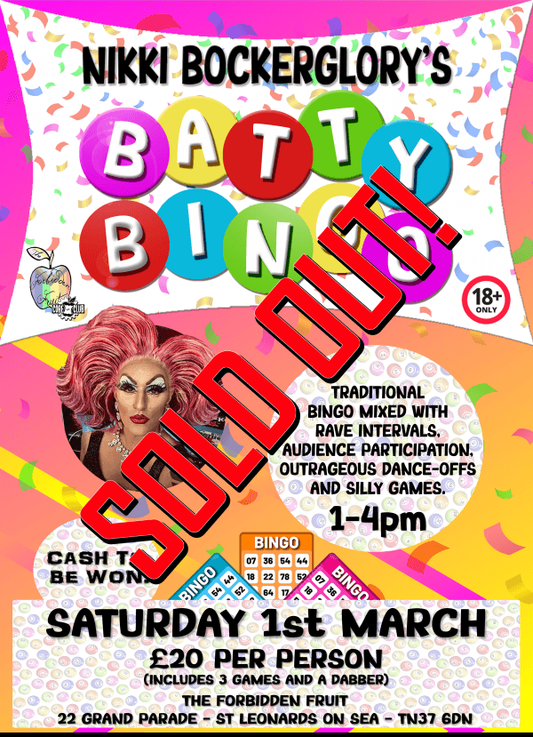 Batty Bingo - 1st March 25