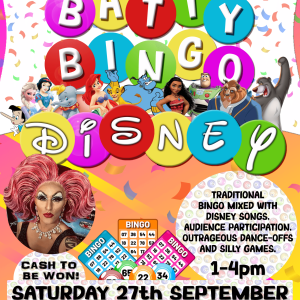 Batty Bingo - Disney Special - 27th September 2025