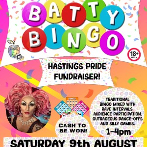 Batty Bingo - Pride Fundraiser - 9th August 25