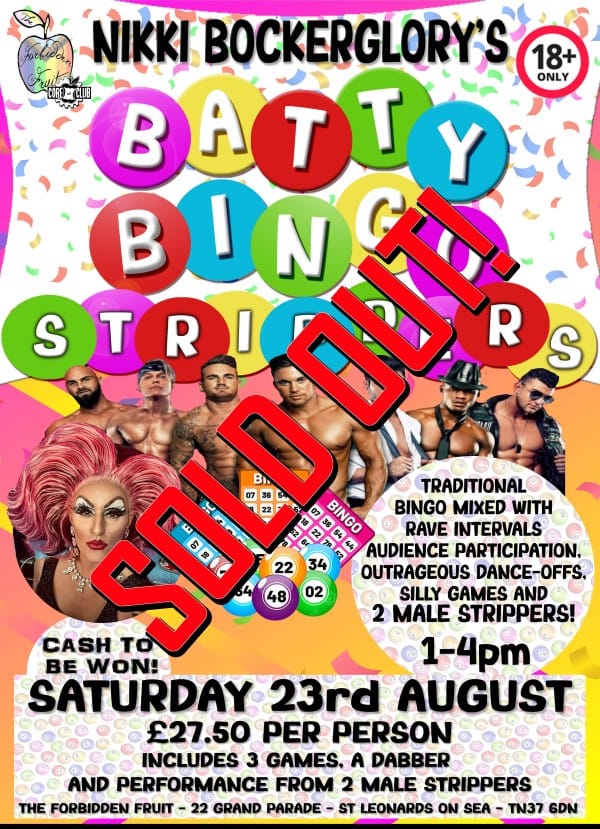 Batty Bingo - Special - 23rd August 2025