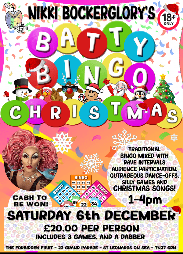 Batty Bingo - Christmas Special - 6th December 2025