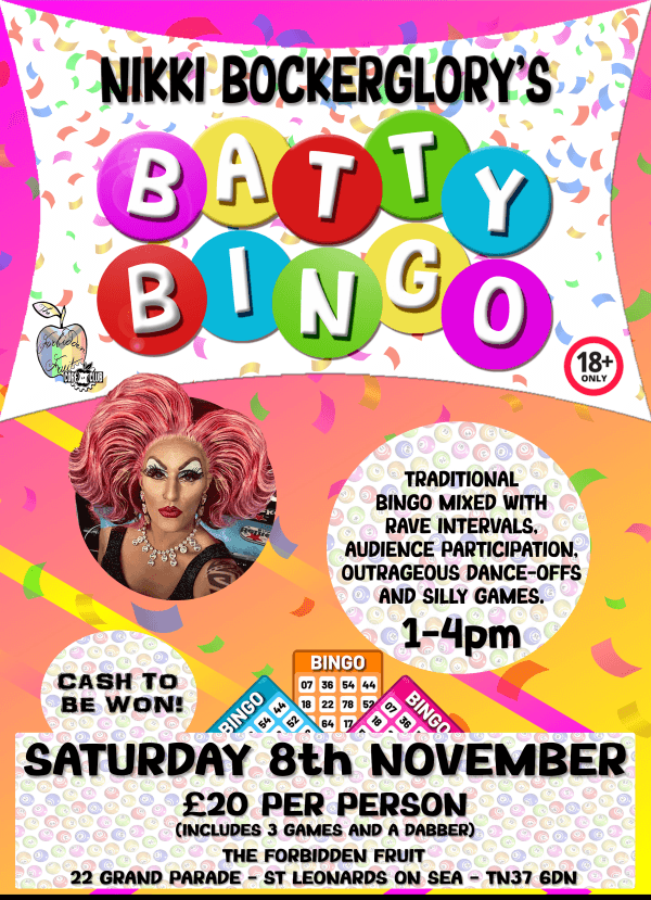 Batty Bingo - 8th November 2025