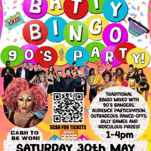 Batty Bingo - 90s Special - 30 May 2026 (Main Bar)