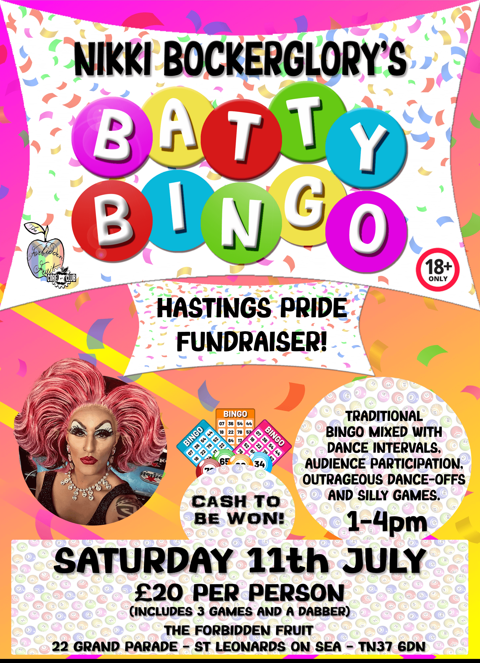 Batty Bingo - 11 July 2026 (Main Bar)