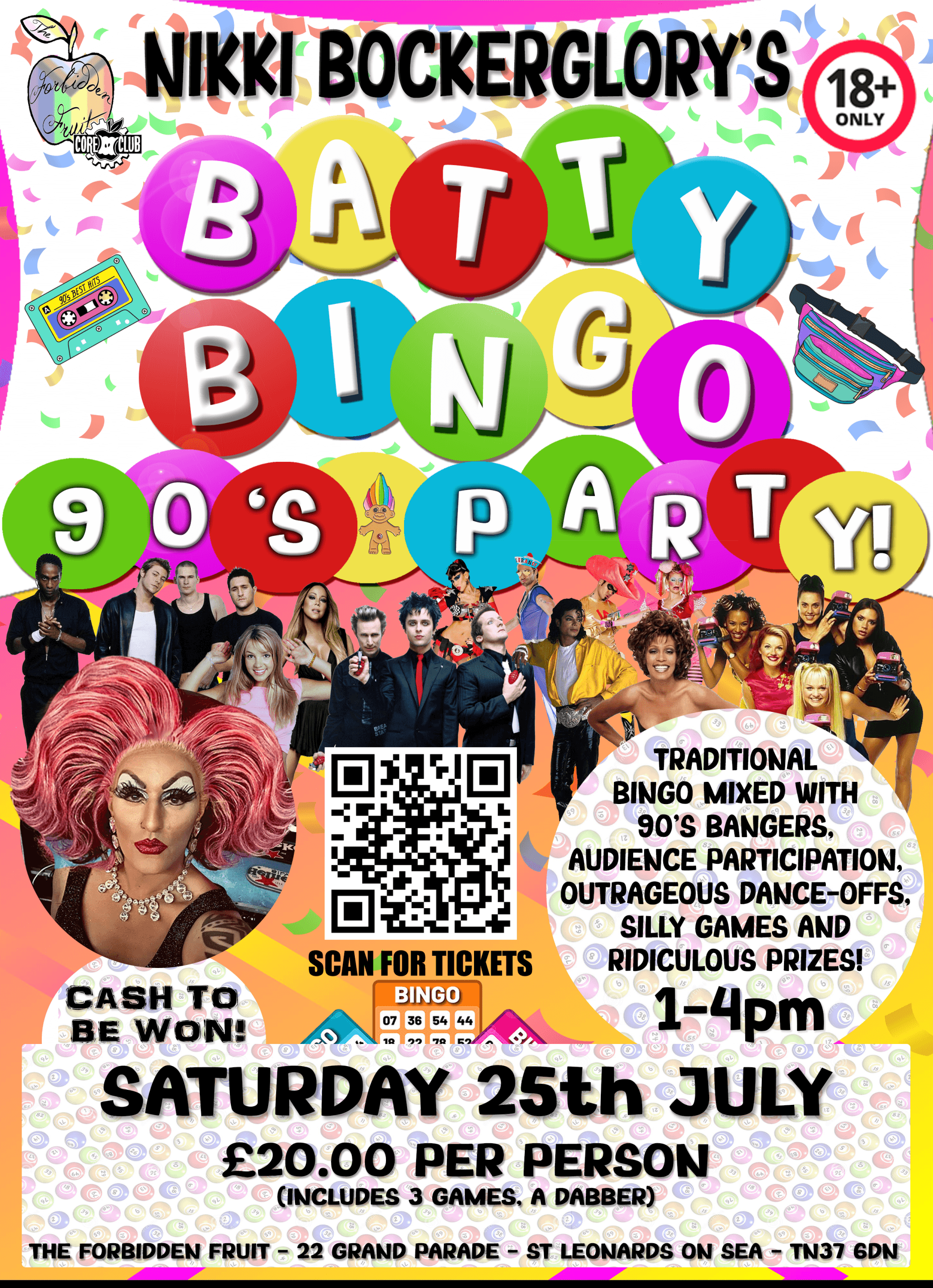 Batty Bingo - 25 July 2026 (Main Bar)