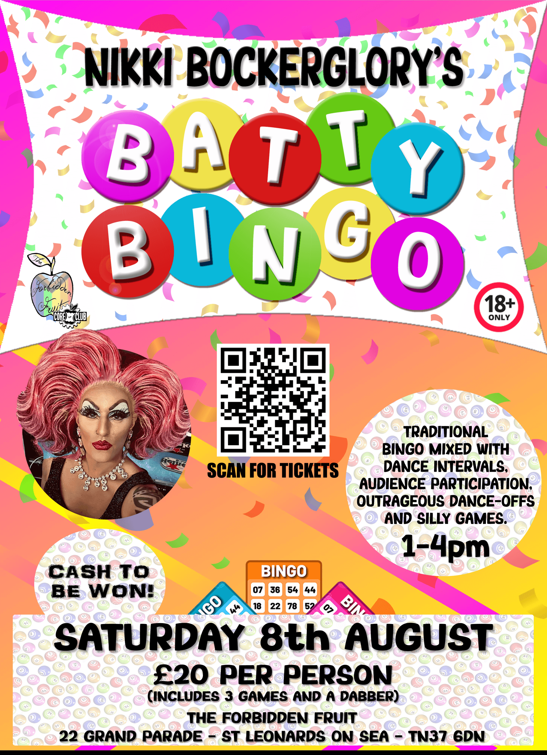 Batty Bingo - 08 August 2026 (Main Bar)