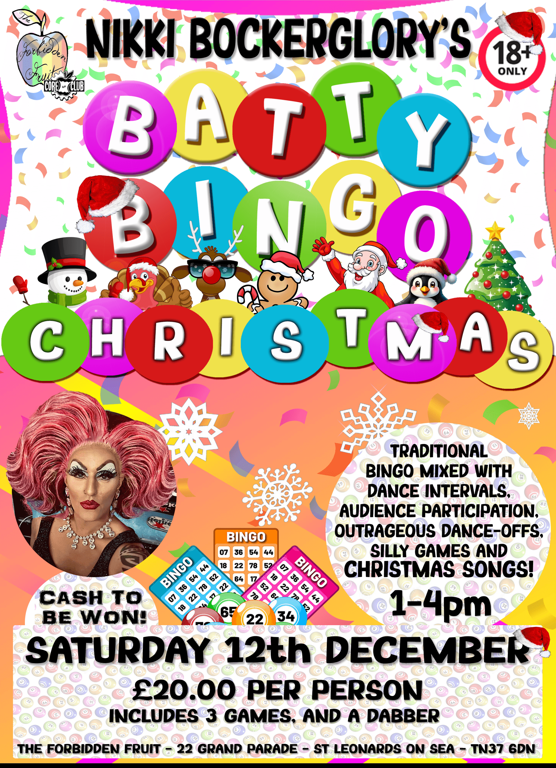 Batty Bingo - 12th December 2026 (Main Bar)